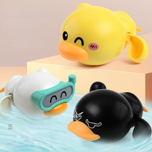 Bathroom Bath Shower Baby Clockwork Swimming Children Play W