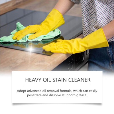 JAKEHOE Kitchen Oil Stain Cleaner Spray - Heavy-Duty Grease