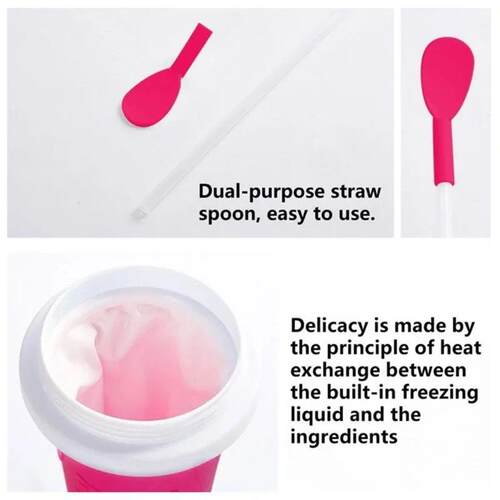 Summer Squeeze Smoothies Cup Homemade Milkshake Bottle Slush