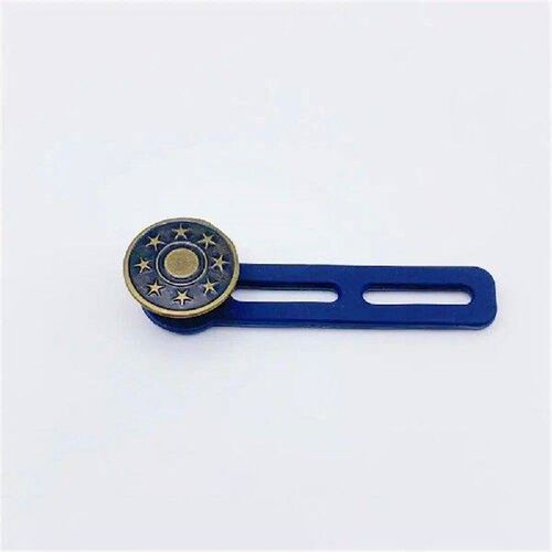 2/3/4PCS Metal Button Extender Adjustable Elastic Waist