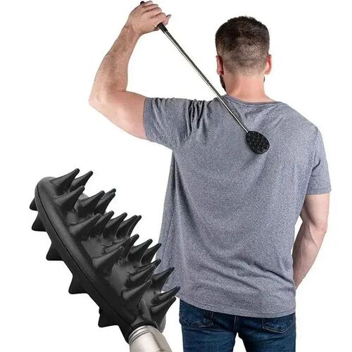 Stainless Pen Type Retractable Tickle, Steel Back Scratcher,