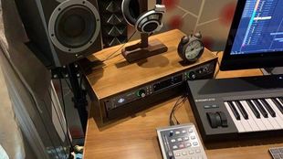 实木琴桌电子琴桌子编曲工作台音乐制作桌录音棚混音器MIDI键盘桌