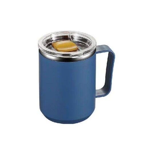 304 Stainless Steel Coffee Mug with Lid Portable Leakproof