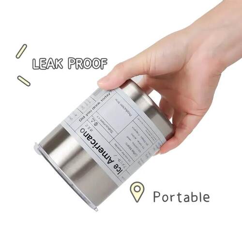 Reusable Coffee Tumbler Cup Double Wall Stainless Steel Vacu