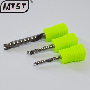 steel 3.175 8mm flute single 1pc composite tungsten