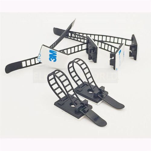 cable tie Mounts 10pcs Cable Clips 18*25 wire clamp Tie Cabl