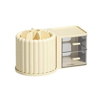Rotating Pencil Holder Large Capacity Creative Desktop Organ