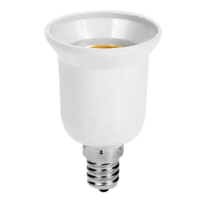 E14 To E27 Lamp Holder Adapter Conversion Socket Fireproof