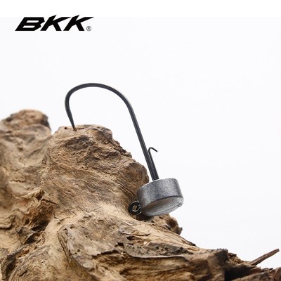 BKK路亚内德铅头钩加强不倒翁NED浮水虾棒棒虫软饵钩黑坑鳜鱼鲈鱼