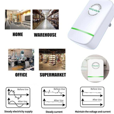 New 90V250V Power Energy Electricity Saving Box Socket Power