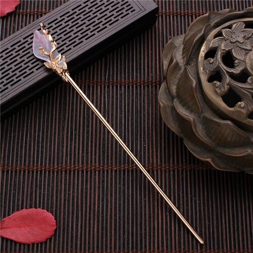 Vintage Chinese Style Hanfu Hair  Women Metal Glaze Hair For