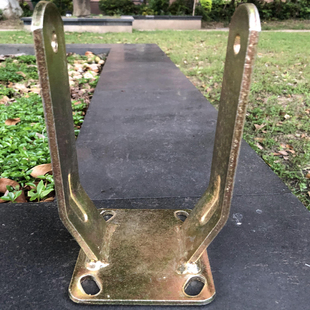 8寸10寸重型加厚充气轮万向脚轮支架配件定向充气轮加厚底座架子