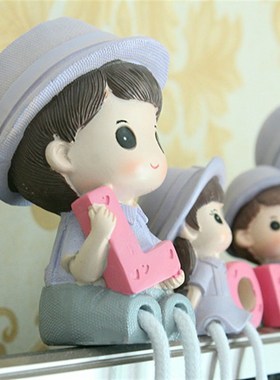 放在电视上的小摆件新房家具装饰品摆设电视空调电表箱酒柜隔断