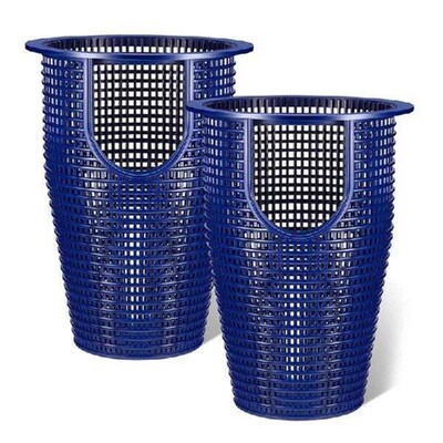 2 Pcs Pool Pump Strainer Basket Pool Pump Filter Plastic
