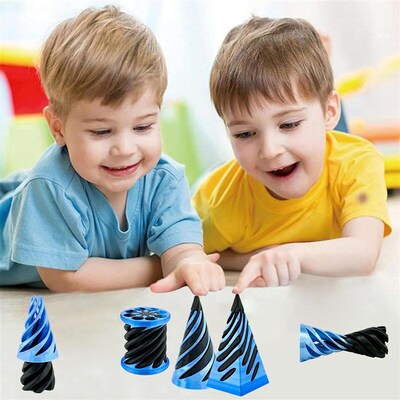 Impossible Cone Spiral Cone Fidget Toy Pyramid Passthrough