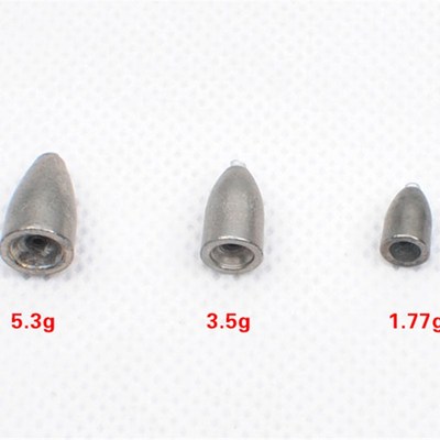 钓鱼铅坠高比重钨钢钨钢铅坠1.77/3.5/5.3克