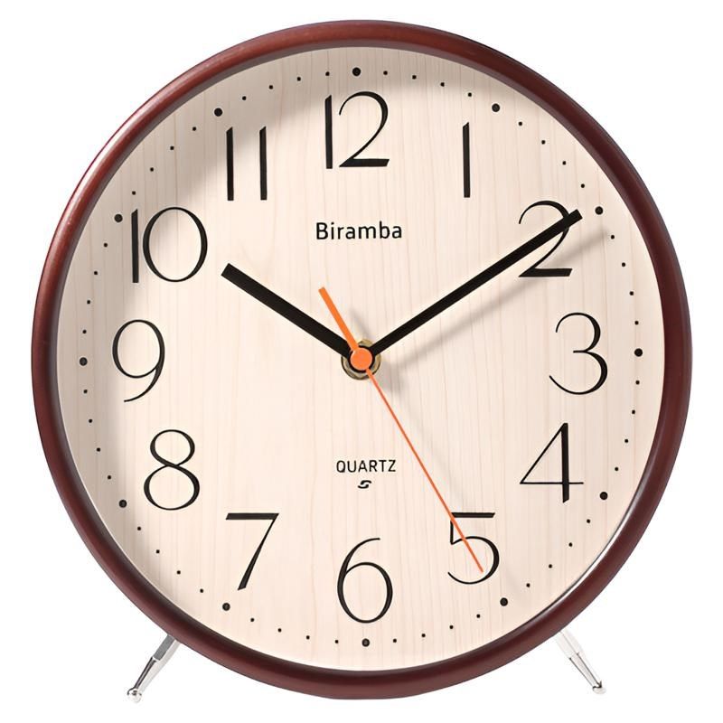 8英寸静音扫秒走时实木挂钟座钟,家居饰品,挂钟,淘宝优惠券,粉丝福利购,淘宝优惠卷