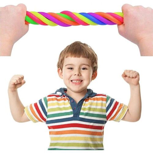 6 Pack Stchy String Fidgets Sensory Toys Resistance Squeeze