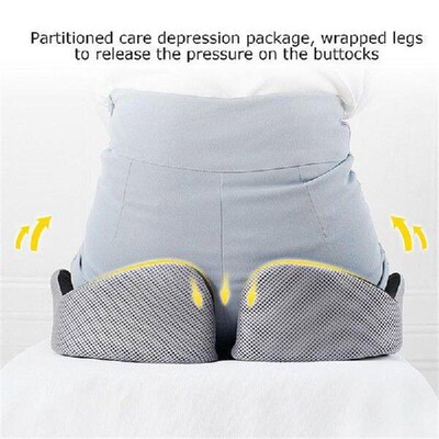 Memory Foam Seat Cushion Breathable W Shape Curve Seat