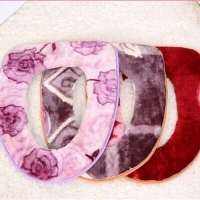 waterproof warm toilet mat implement set closestool 坐便垫