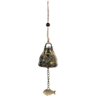 2 Pcs Jingle Wind Chime Ornament Outdoor Ornaments Retro