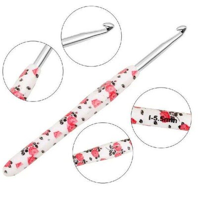 Ergonomic Crochet Hook Set Set Of 14X Crochet Hook Needle