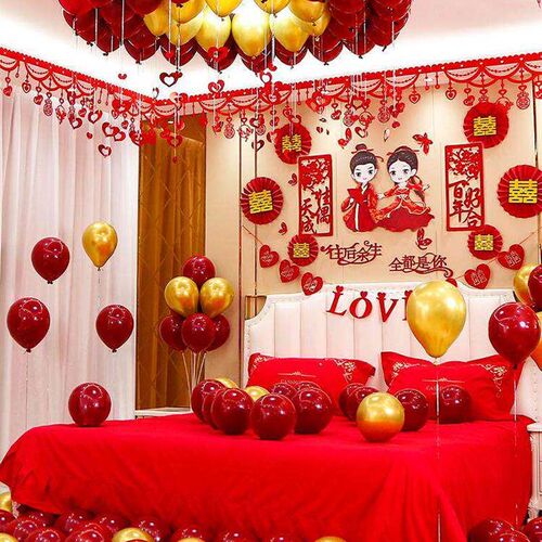 Wedding Room Decoration Set for Men's Wedding New De