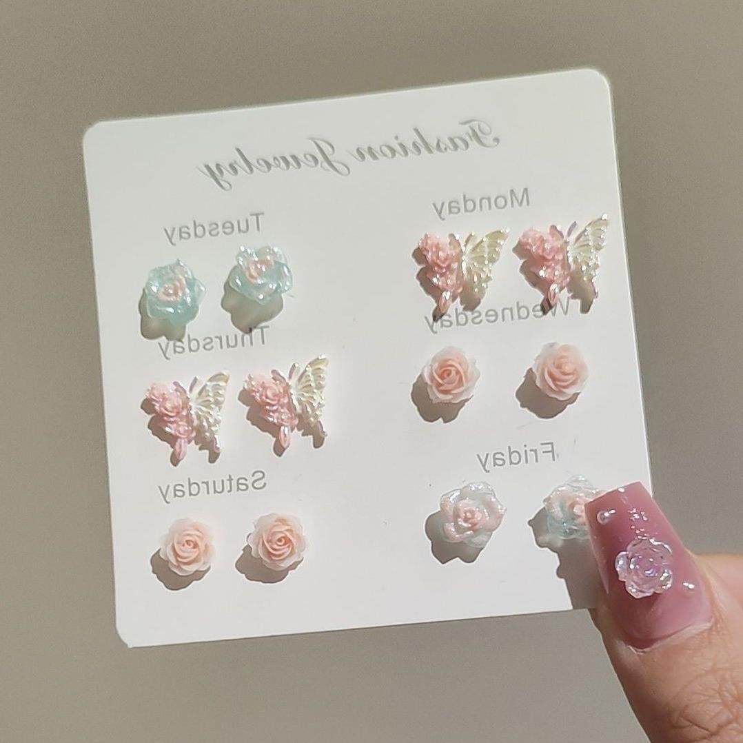 轻奢感细闪小花花!甜美花朵银针耳钉简约耳环in风质感亮闪闪耳饰,饰品/流行首饰/时尚饰品新,银饰耳饰,淘宝优惠券,粉丝福利购,淘宝优惠卷