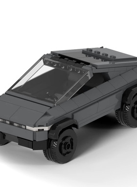 MO-56003积木兼容颗粒拼插汽车Model3套装跑车玩具