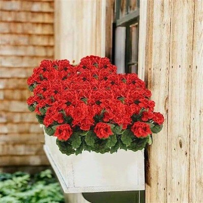 Decor Silk Flower Artificial Rhododendron 21 Head