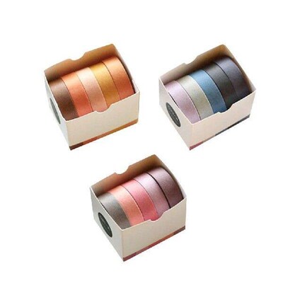 15 Rolls Hand Account Tape Crafting Japandi Decor Tool
