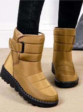Boots Women Non Slip Waterproof Winter Snow Boots Platform S
