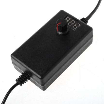 Adjustable Power Supply Adapter AC 100V-240V 50/60Hz to DC 9