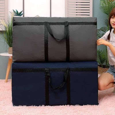Large quilt storage bag waterproof oxford Moving Storage bag