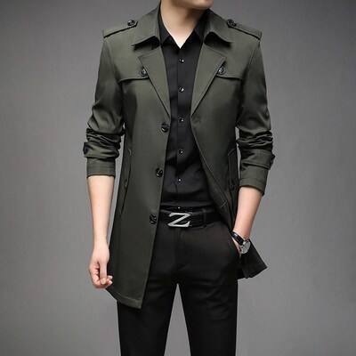 Mens Light oked Simple_mens Windbreaker Youth Korean Versi