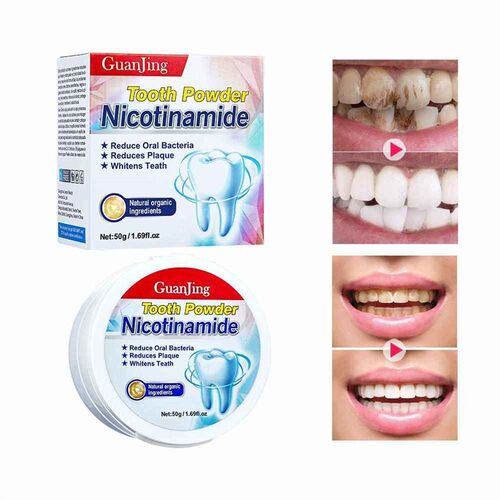 50g清洁牙粉去牙渍Niacinamide white tooth powder