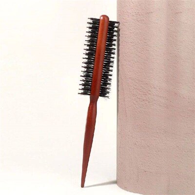 Double-Sided Salon Teasing Back Hair Brushes Boar Bristle