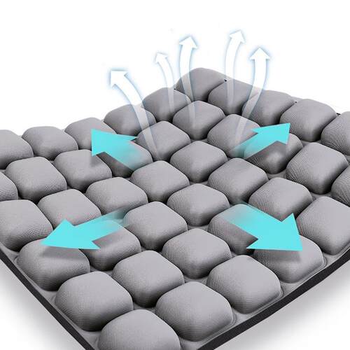 3D Air Pad Seat Cushion Back Cushion For Relieving Back Scia