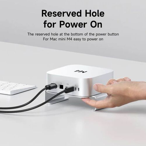 Hagibis Desktop Stand for Mac mini M4/M4 Pro 2024 Heat Dissi