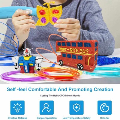 3D Printing Pen Low-temperature 3D Pen 1.75mm PCL Stable Pri