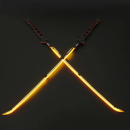 cm Cyberpunk Lightsaber Light-Emitting Uncut Japanese Real