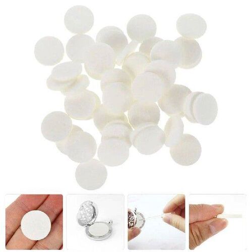 100 Pcs Cotton Sheet Aromatherapy Pads for Essential Oil