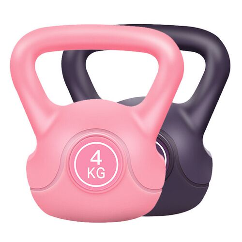 Multi-color Cute Kettlebell Cast Iron cement Kettle Bell