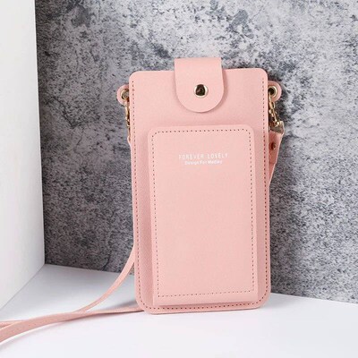 2024 new olid color fahion imple houlder bag lung mobile pho