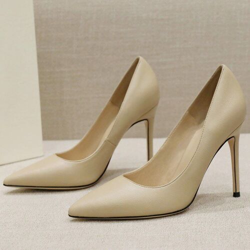 Spring Autumn New Korean High Heels Black Professional Point