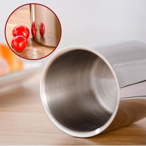 Stainless Steel Beer Mug Double Layer Anti-Scalding Coffee M