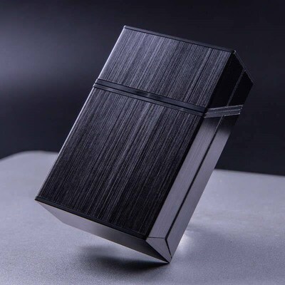 Aluminum alloy cigarette box for men, 20 pack
