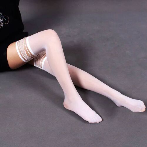 Men Women Fashion Oily Stockings Summer Man Over The Knee Si