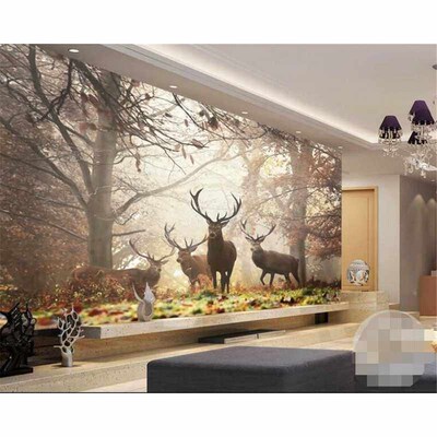 Beibehang Customized large mural wallpaper retro nostalgic