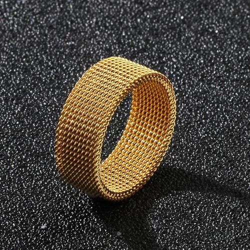 2023 New 8mm Wide Stainless Steel Rings Titanium Couple Ring